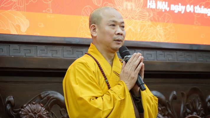 Ban Hoằng pháp và Ban Kinh tế – Tài chính T.Ư GHPGVN thăm trường hạ Học viện Phật giáo VN tại Hà Nội