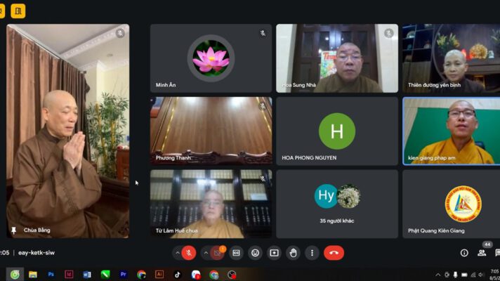 Chư Tôn đức Ban Hoằng pháp Trung ương GHPGVN đã có buổi họp trực tuyến thảo luận kế hoạch thuyết giảng mùa Vu lan báo hiếu PL.2568 và công tác