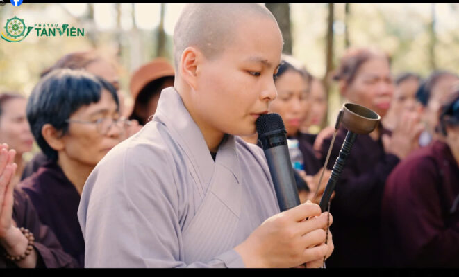 Lễ Vu Lan tại chùa Hoàng Tân, khóa chuyên tu miên mật 7 ngày được được diễn ra nhằm Hồi Hướng Báo Ấn, Tri Ân Gia Tiên, Cửu Huyền Thất Tổ