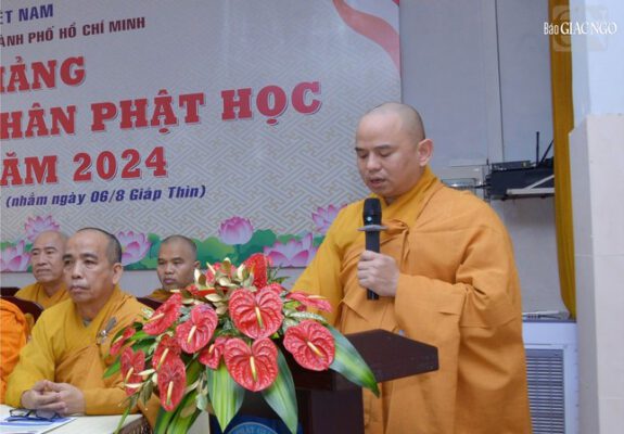 Hội đồng Điều hành Học viện Phật giáo VN tại TP.HCM đã tổ chức Lễ khai giảng năm học mới 2024-2025 cho tân sinh viên khóa XIX, tại cơ sở II